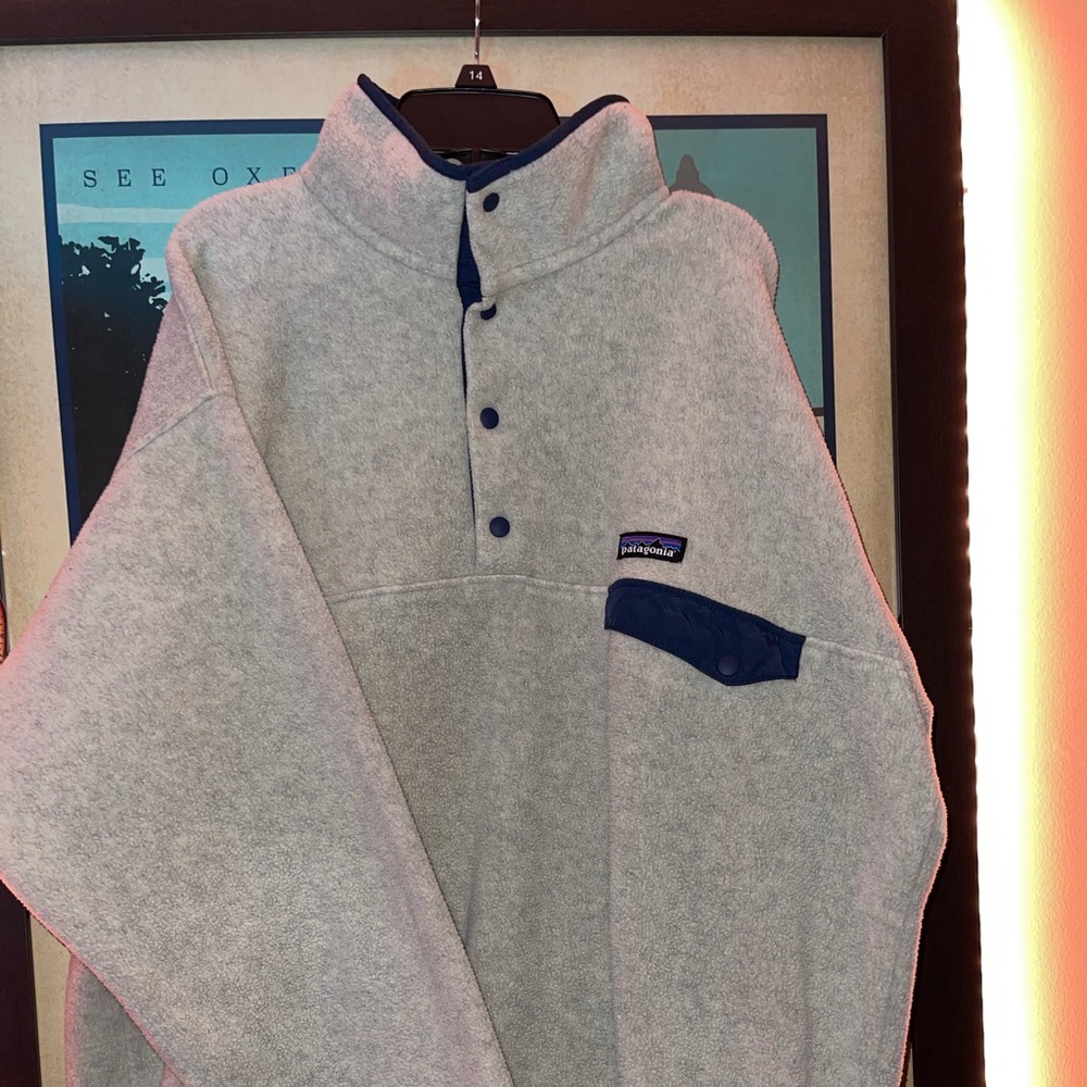 Patagonia Synchilla 1/4 button down